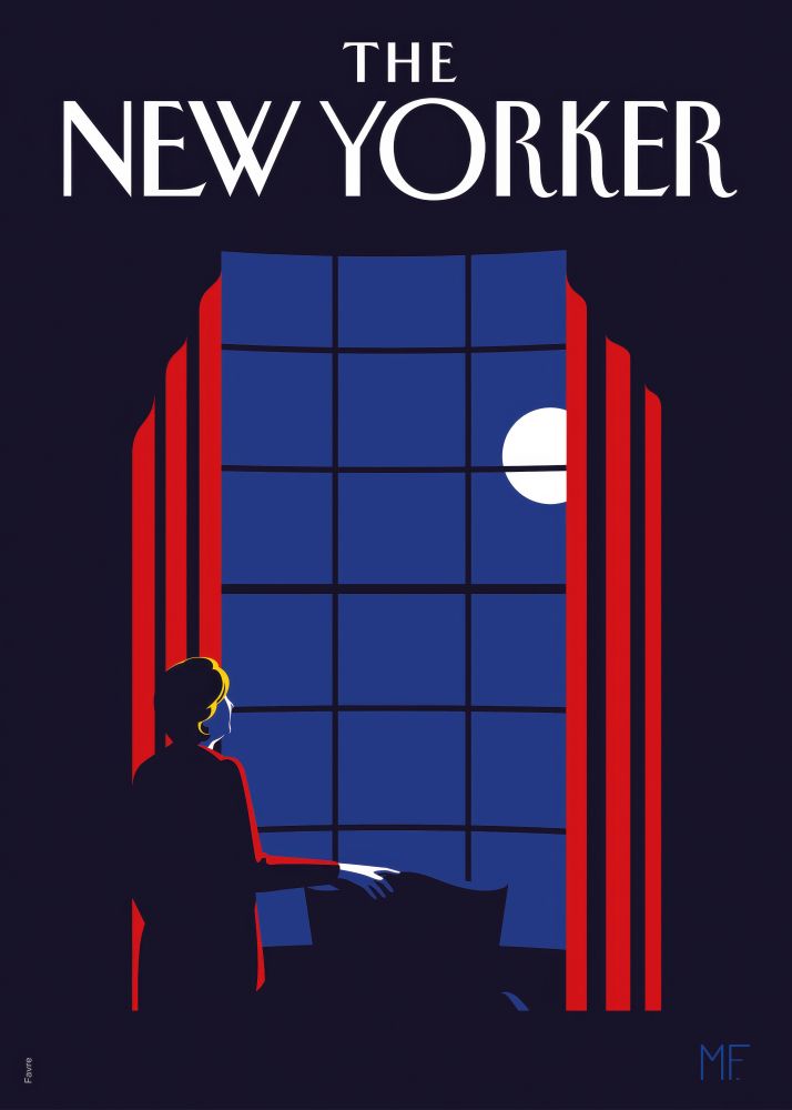 New Yorker Poster Printed | Premium Waterproof & Tear Resistant Full Colour Posters