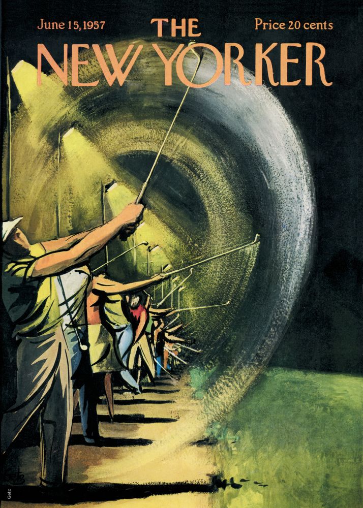 New Yorker Poster Printed | Premium Waterproof & Tear Resistant Full Colour Posters