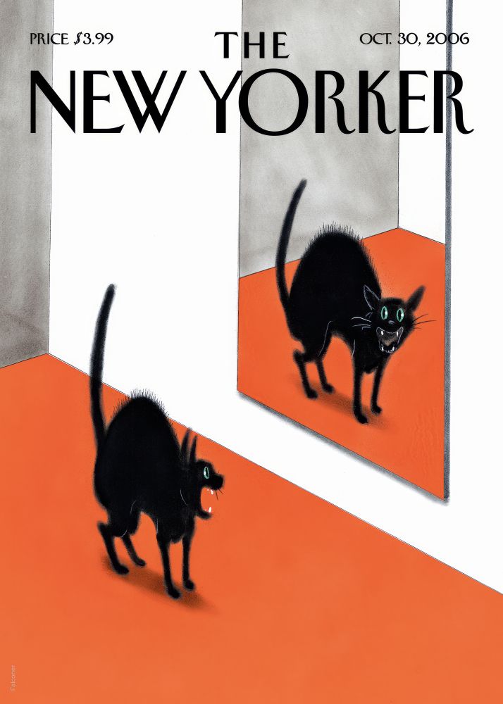New Yorker Poster Printed | Premium Waterproof & Tear Resistant Full Colour Posters