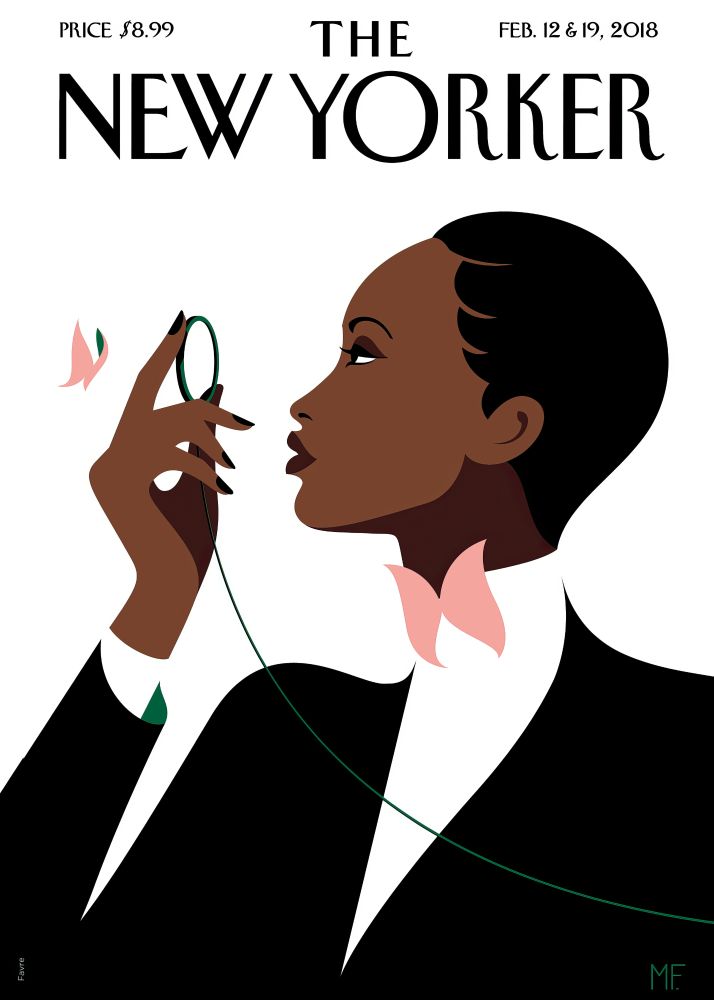 New Yorker Poster Printed | Premium Waterproof & Tear Resistant Full Colour Posters