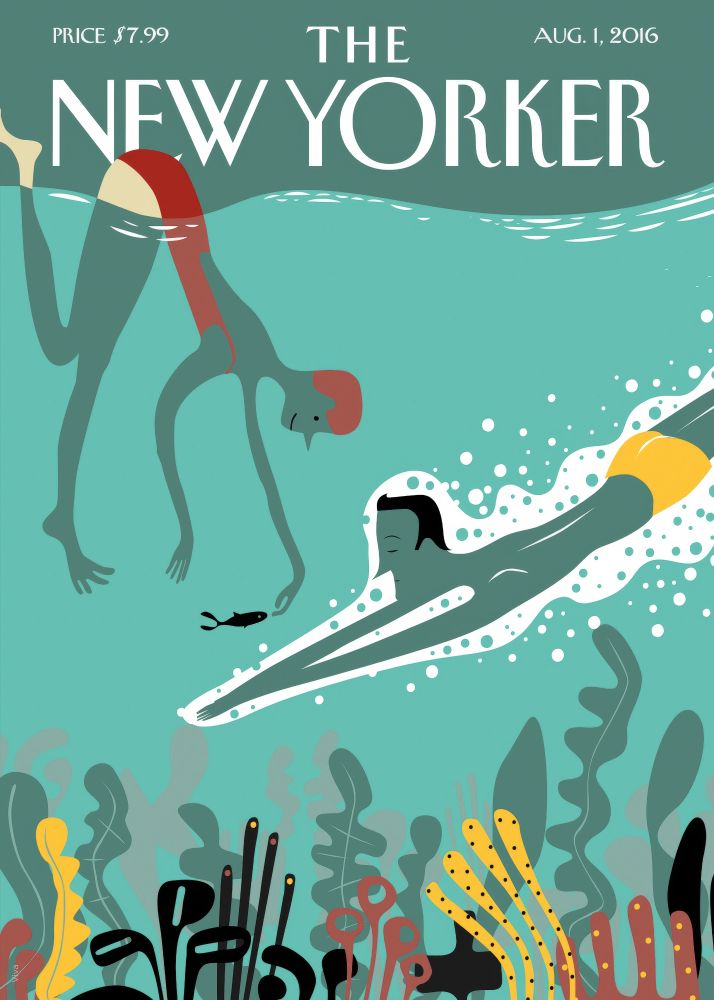 New Yorker Poster Printed | Premium Waterproof & Tear Resistant Full Colour Posters