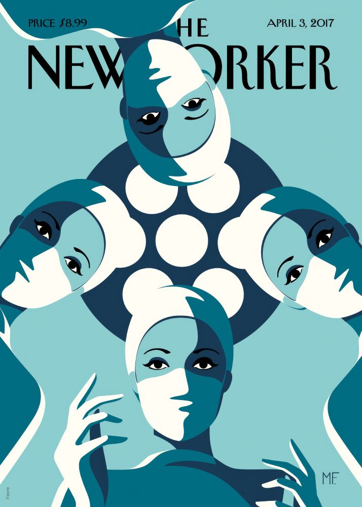 New Yorker Poster Printed | Premium Waterproof & Tear Resistant Full Colour Posters