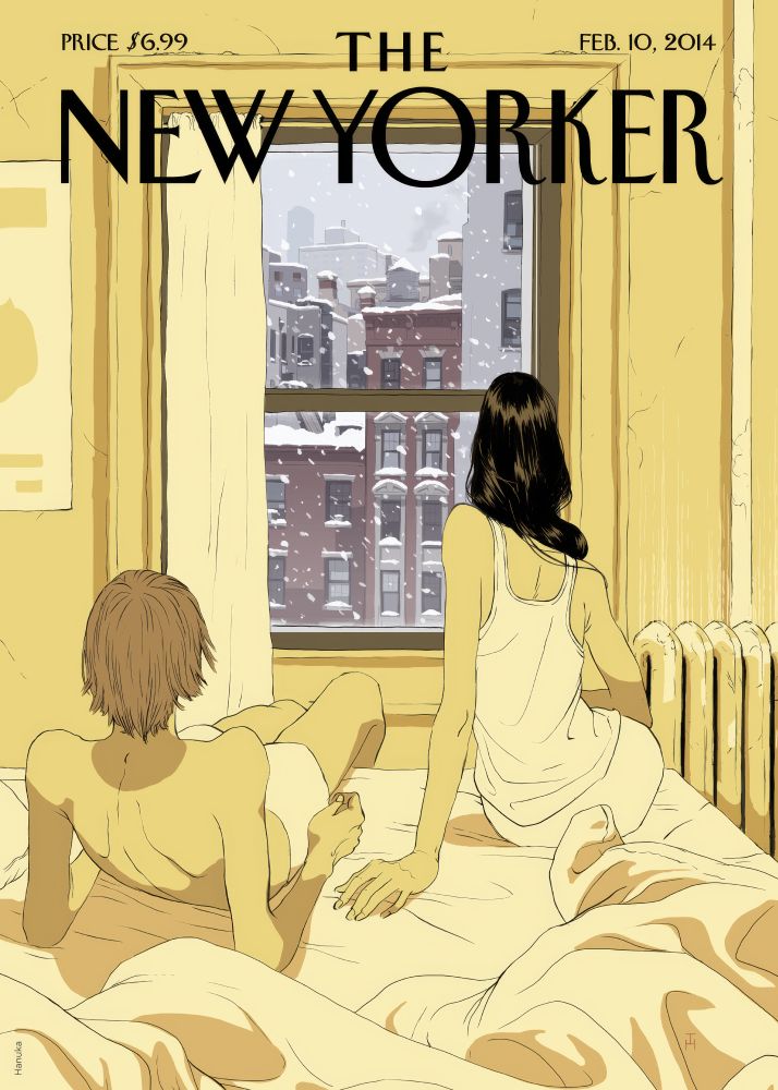 New Yorker Poster Printed | Premium Waterproof & Tear Resistant Full Colour Posters