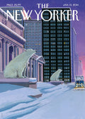 NY57 New Yorker Magazine Cover (2014) Printed | Premium Waterproof & Tear Resistant Full Colour Posters