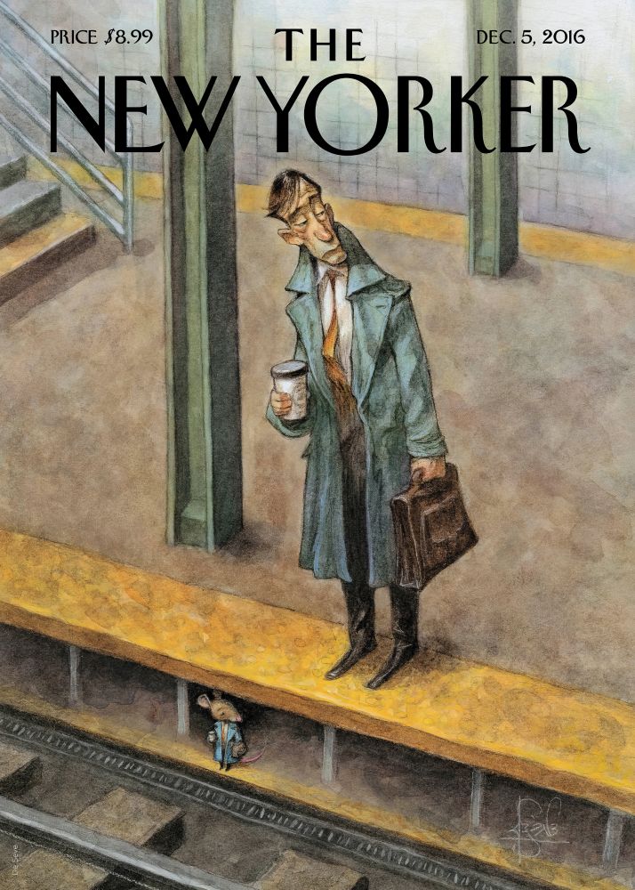New Yorker Poster Printed | Premium Waterproof & Tear Resistant Full Colour Posters