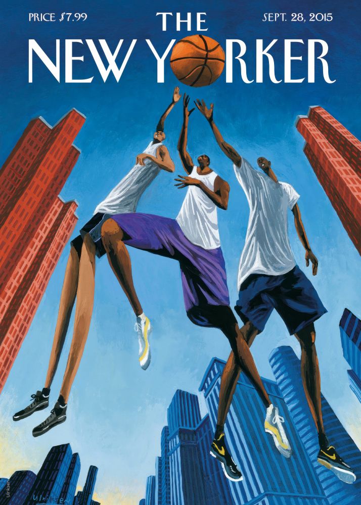 New Yorker Poster Printed | Premium Waterproof & Tear Resistant Full Colour Posters