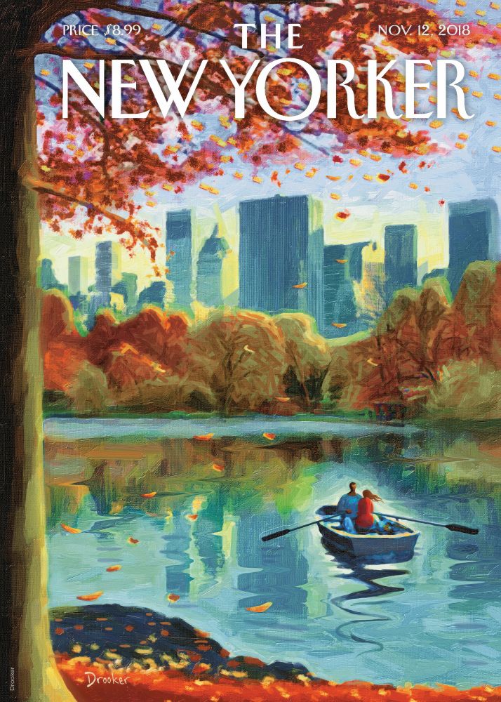 New Yorker Poster Printed | Premium Waterproof & Tear Resistant Full Colour Posters
