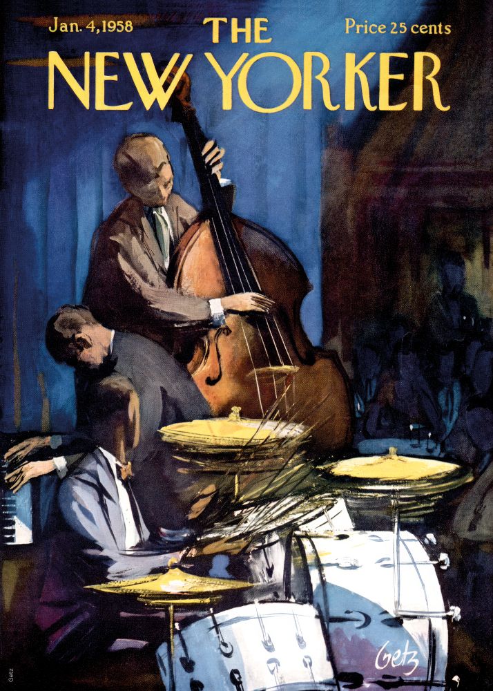 New Yorker Poster Printed | Premium Waterproof & Tear Resistant Full Colour Posters