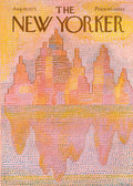 NY71 New Yorker Magazine Cover (1975) Printed | Premium Waterproof & Tear Resistant Full Colour Posters