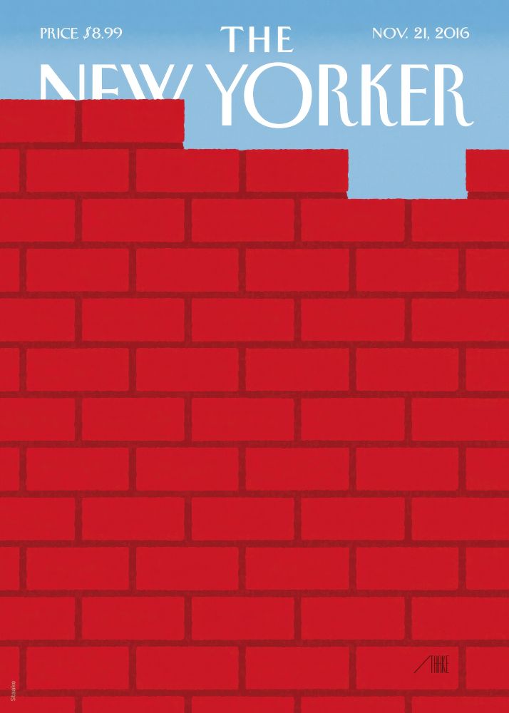 New Yorker Poster Printed | Premium Waterproof & Tear Resistant Full Colour Posters