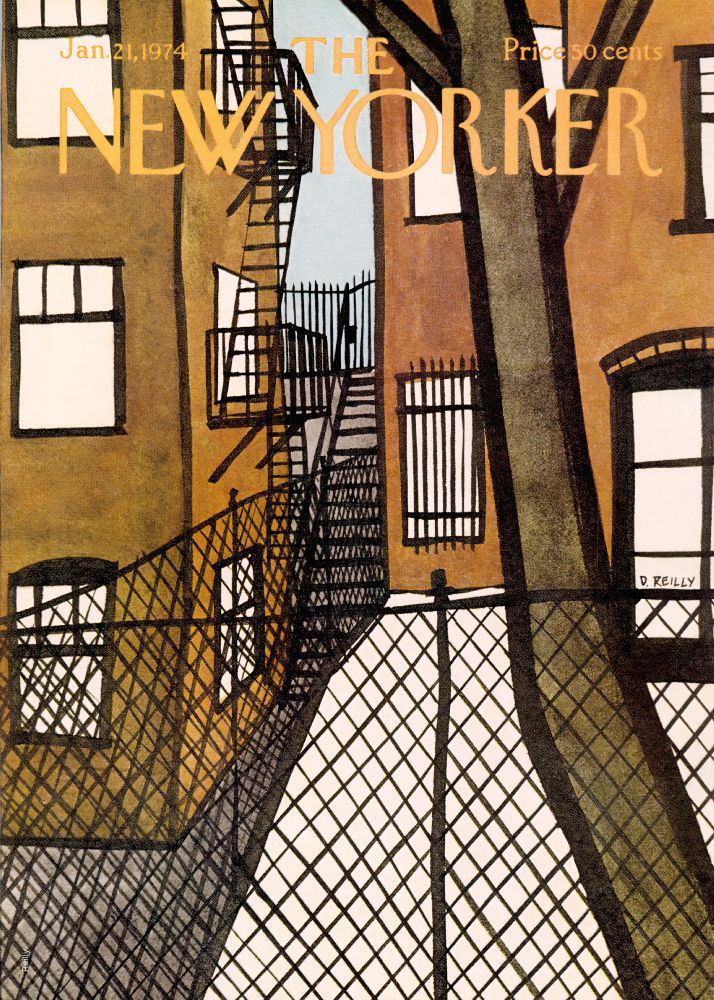 New Yorker Poster Printed | Premium Waterproof & Tear Resistant Full Colour Posters