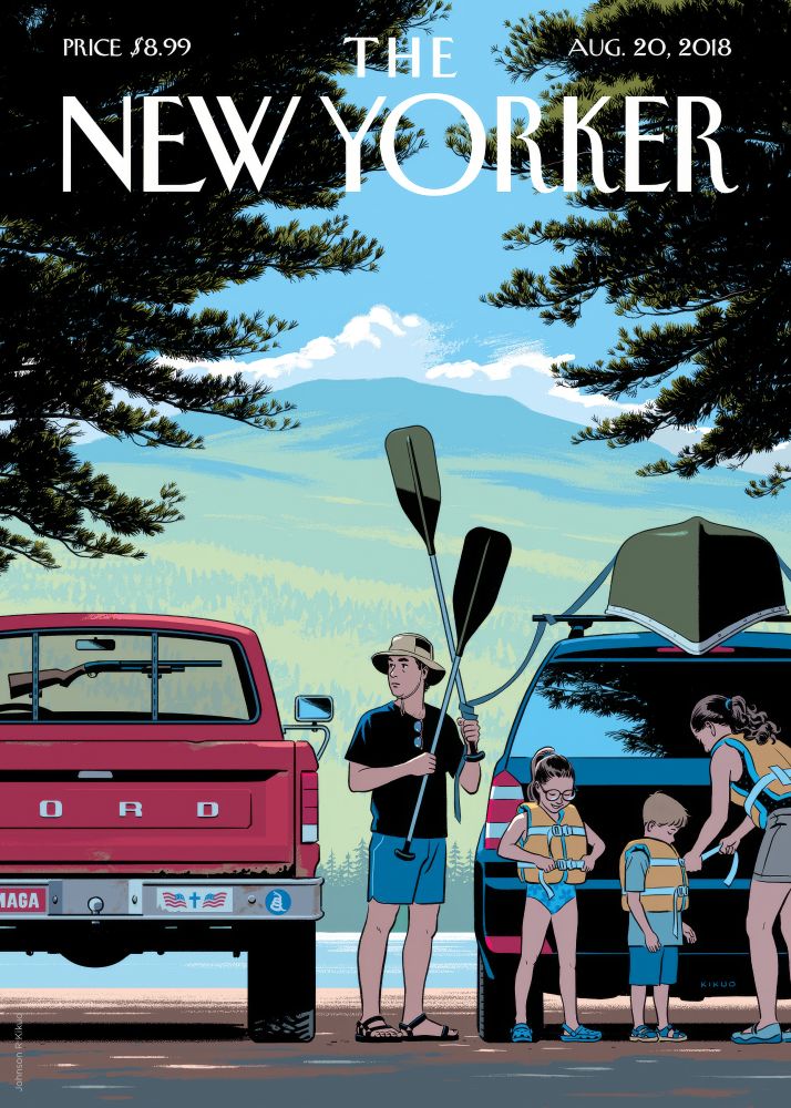 New Yorker Poster Printed | Premium Waterproof & Tear Resistant Full Colour Posters