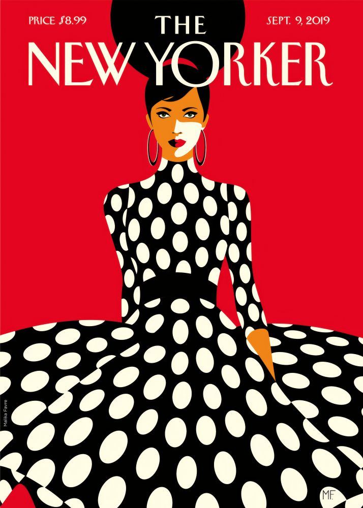 New Yorker Poster Printed | Premium Waterproof & Tear Resistant Full Colour Posters