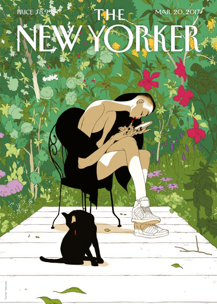 New Yorker Poster Printed | Premium Waterproof & Tear Resistant Full Colour Posters