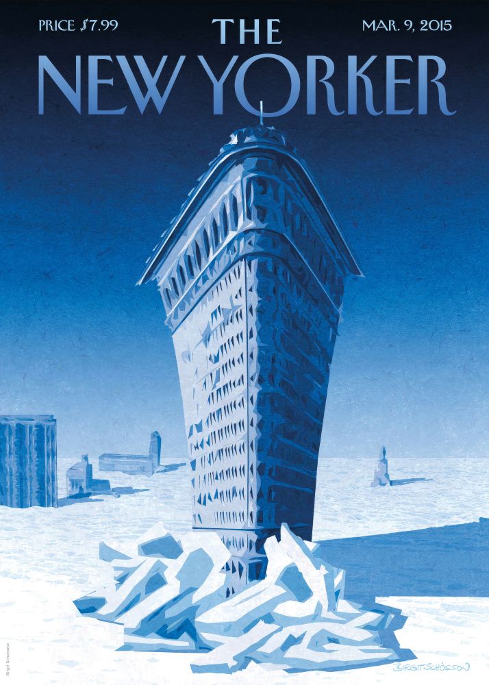 New Yorker Poster Printed | Premium Waterproof & Tear Resistant Full Colour Posters