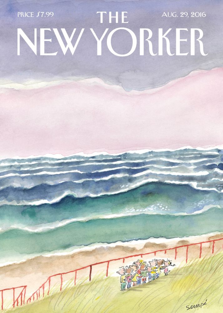 New Yorker Poster Printed | Premium Waterproof & Tear Resistant Full Colour Posters