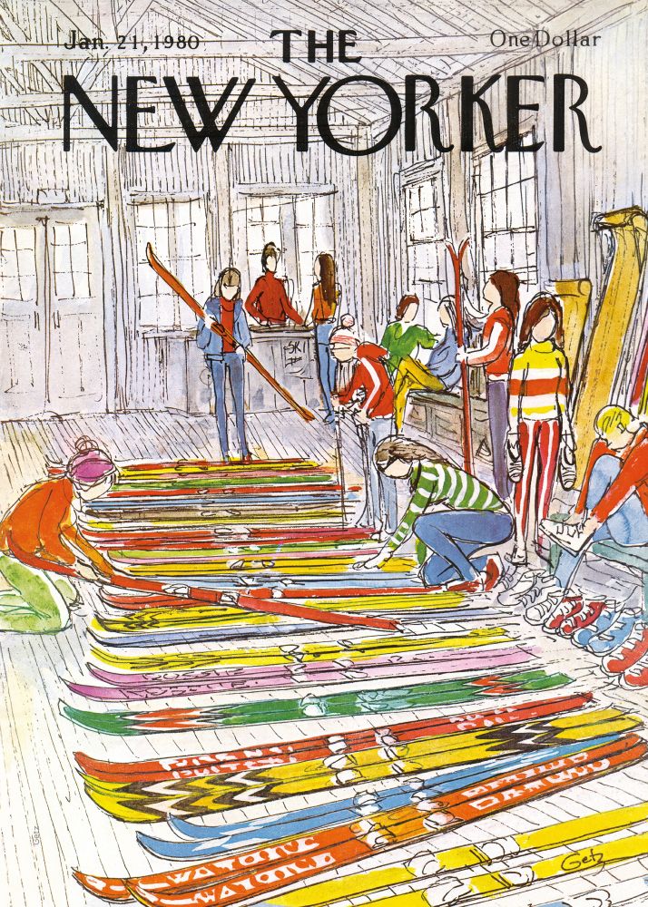 New Yorker Poster Printed | Premium Waterproof & Tear Resistant Full Colour Posters