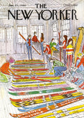 NY95 New Yorker Magazine Cover (1980) Printed | Premium Waterproof & Tear Resistant Full Colour Posters