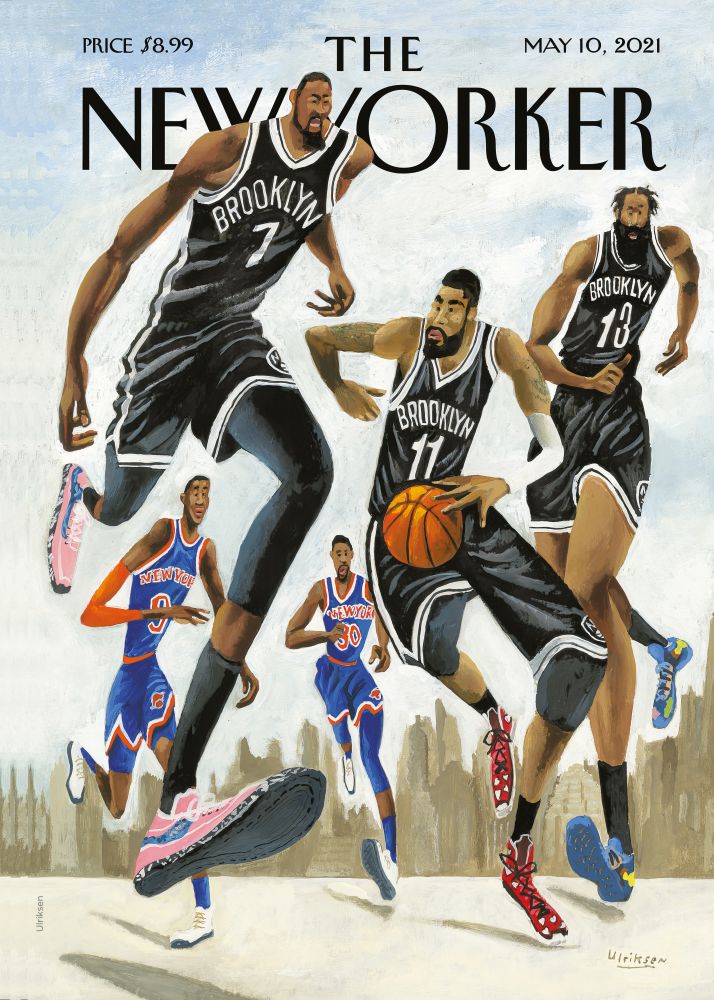 New Yorker Poster Printed | Premium Waterproof & Tear Resistant Full Colour Posters