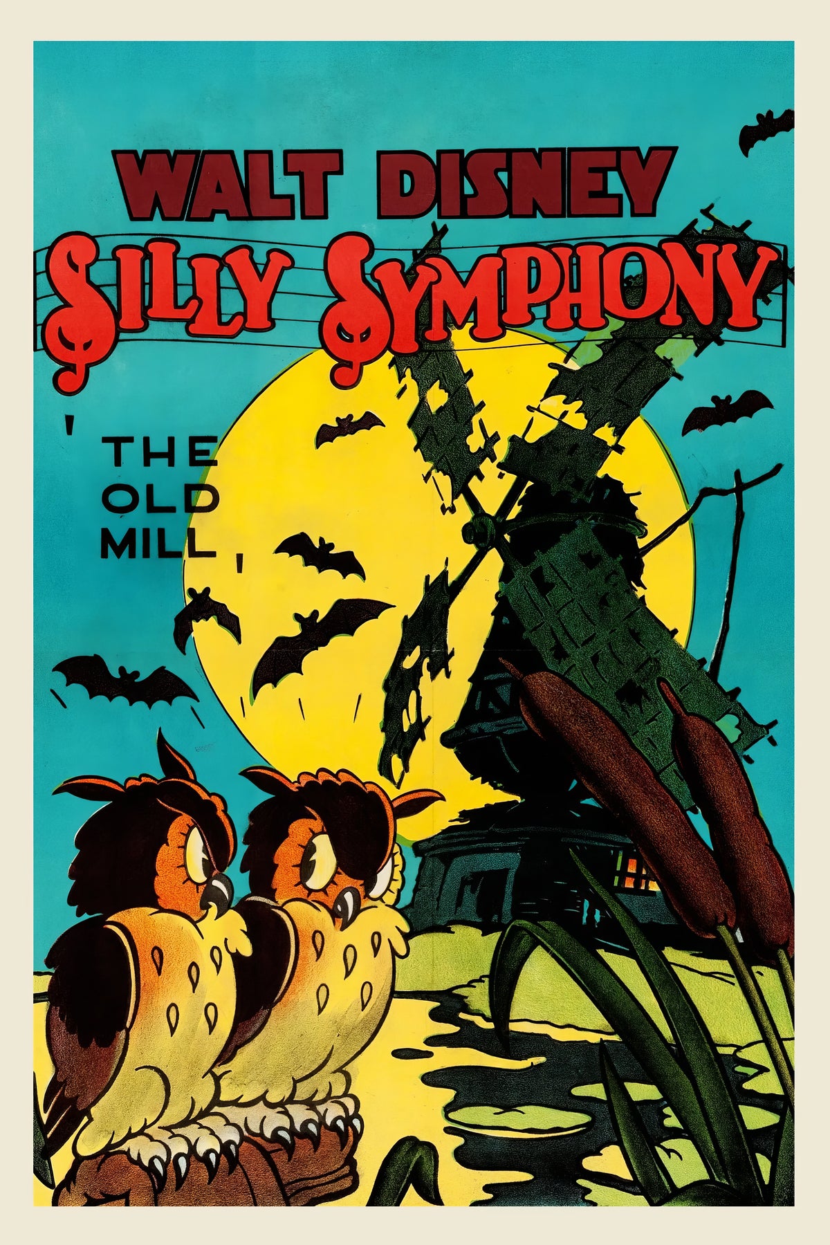 The Old Mill (1937) Film/Movie Premium Waterproof & Tear Resistant Posters