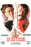 The Return of Don Camillo (1953) Film/Movie Premium Waterproof & Tear Resistant Posters