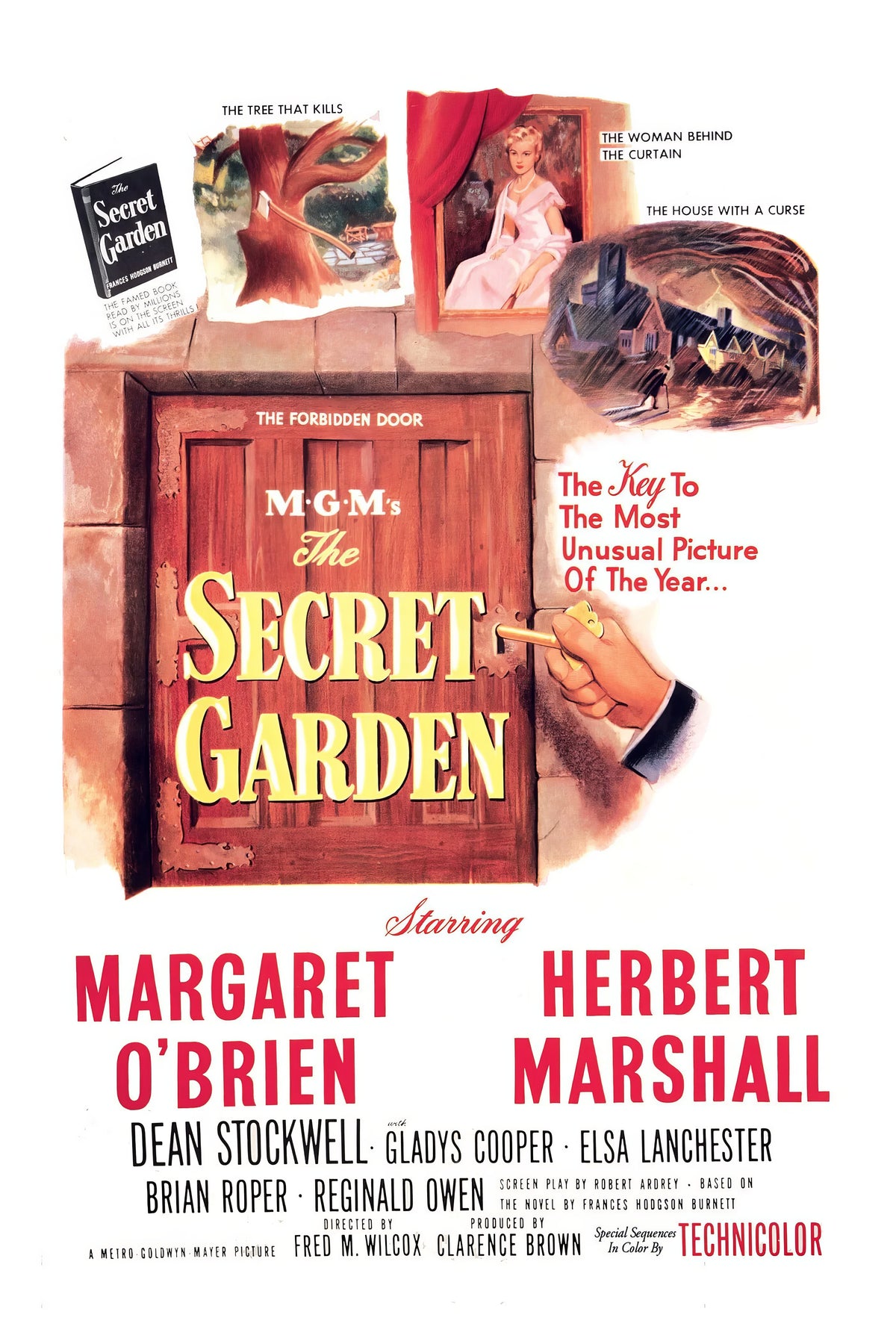 The Secret Garden (1949) Film/Movie Premium Waterproof & Tear Resistant Posters