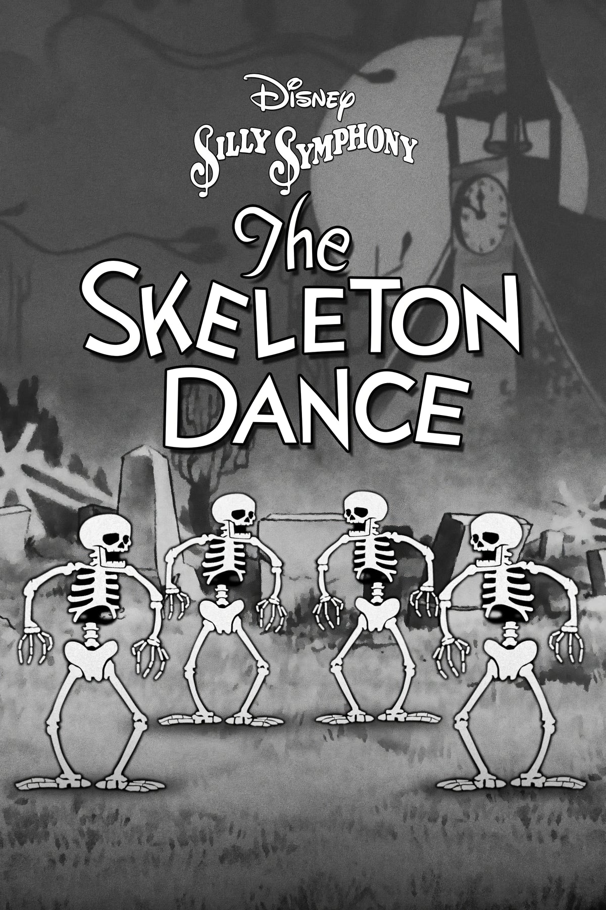 1920 The Skeleton Dance (1929) Film/Movie Premium Waterproof & Tear Resistant Posters