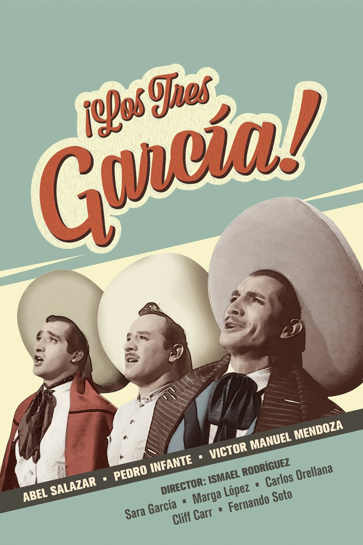 The Three Garcia (1947) Film/Movie Premium Waterproof & Tear Resistant Posters