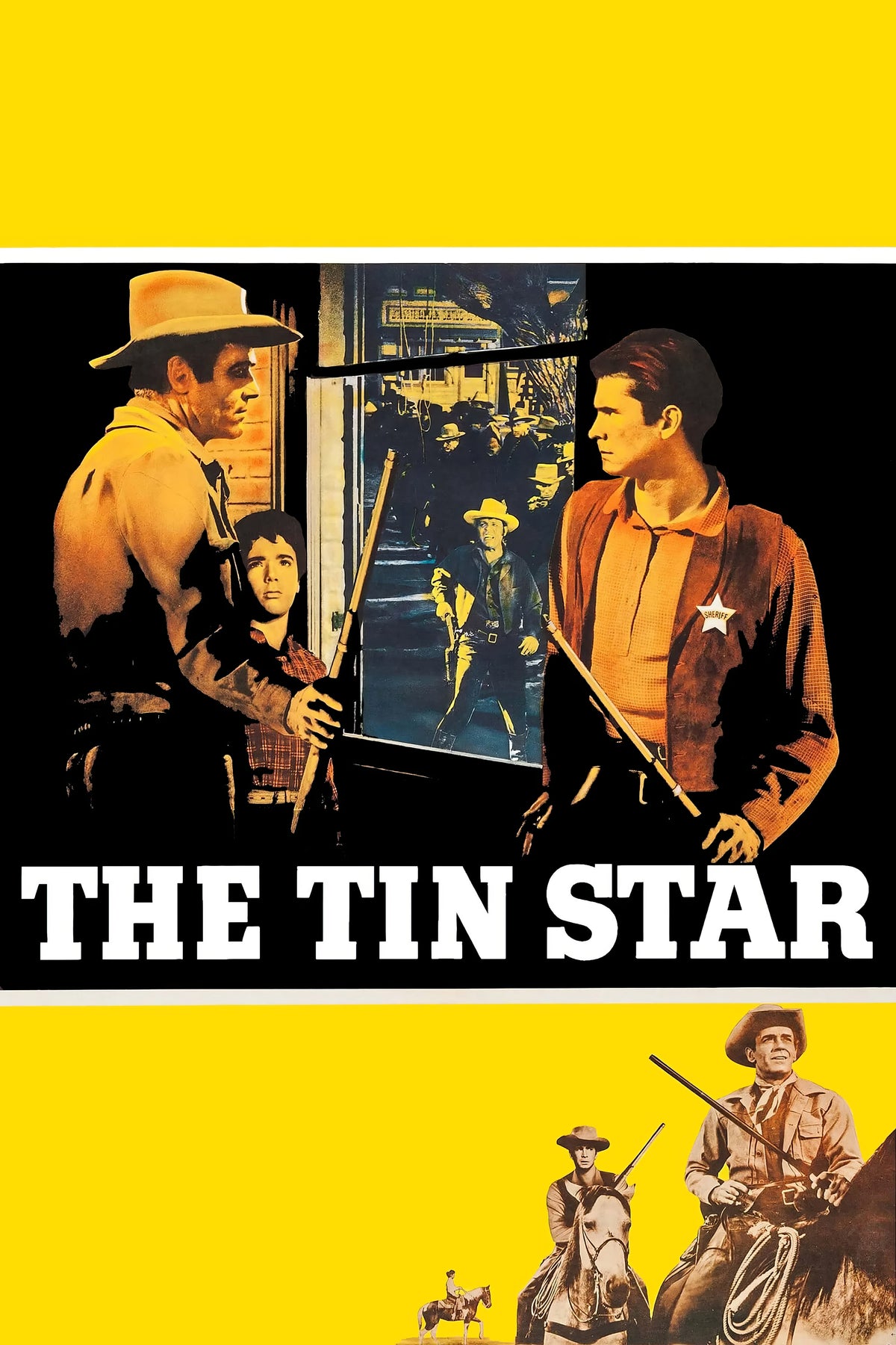 The Tin Star (1957) Film/Movie Premium Waterproof & Tear Resistant Posters