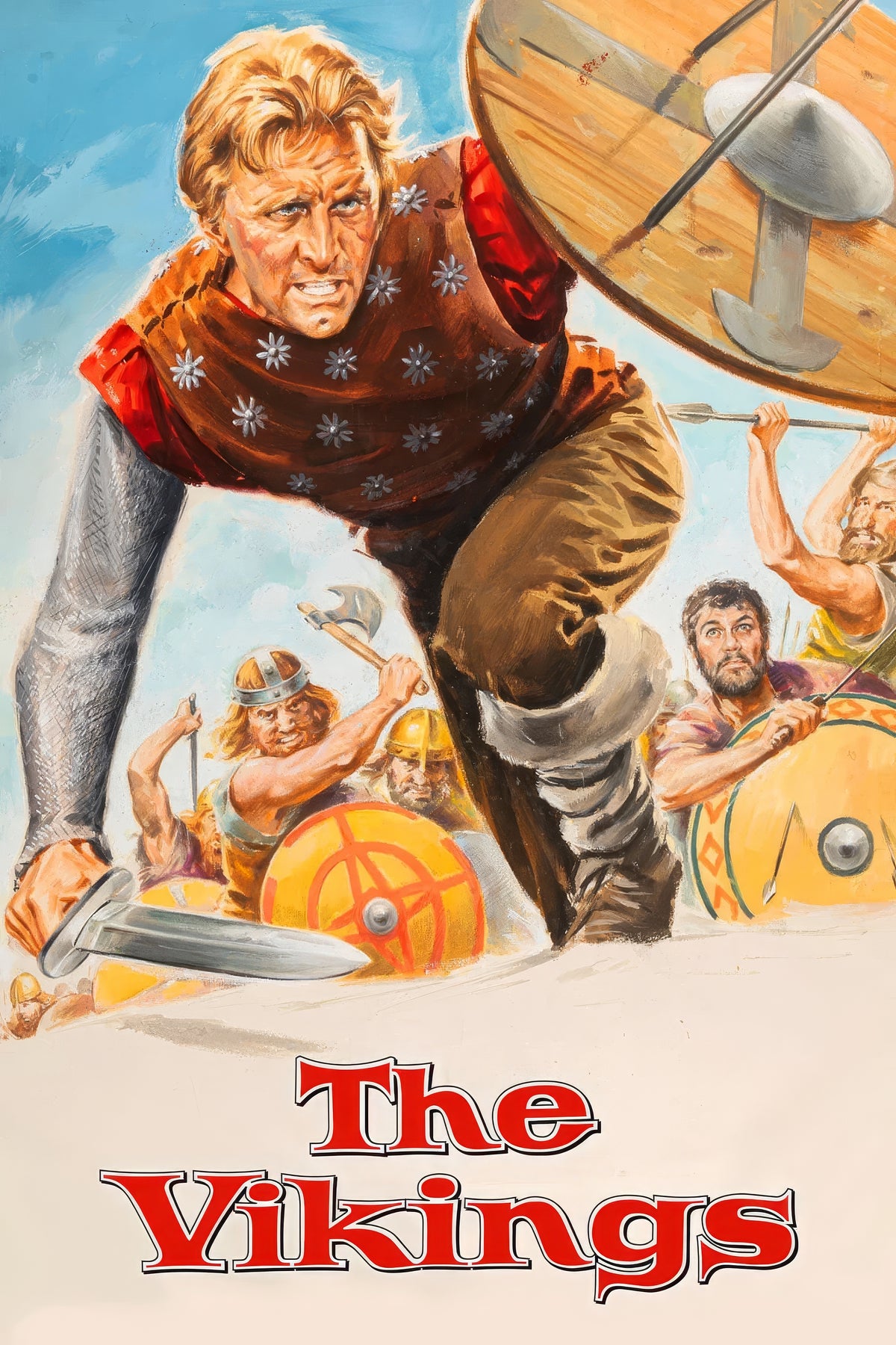 The Vikings (1958) Film/Movie Premium Waterproof & Tear Resistant Posters