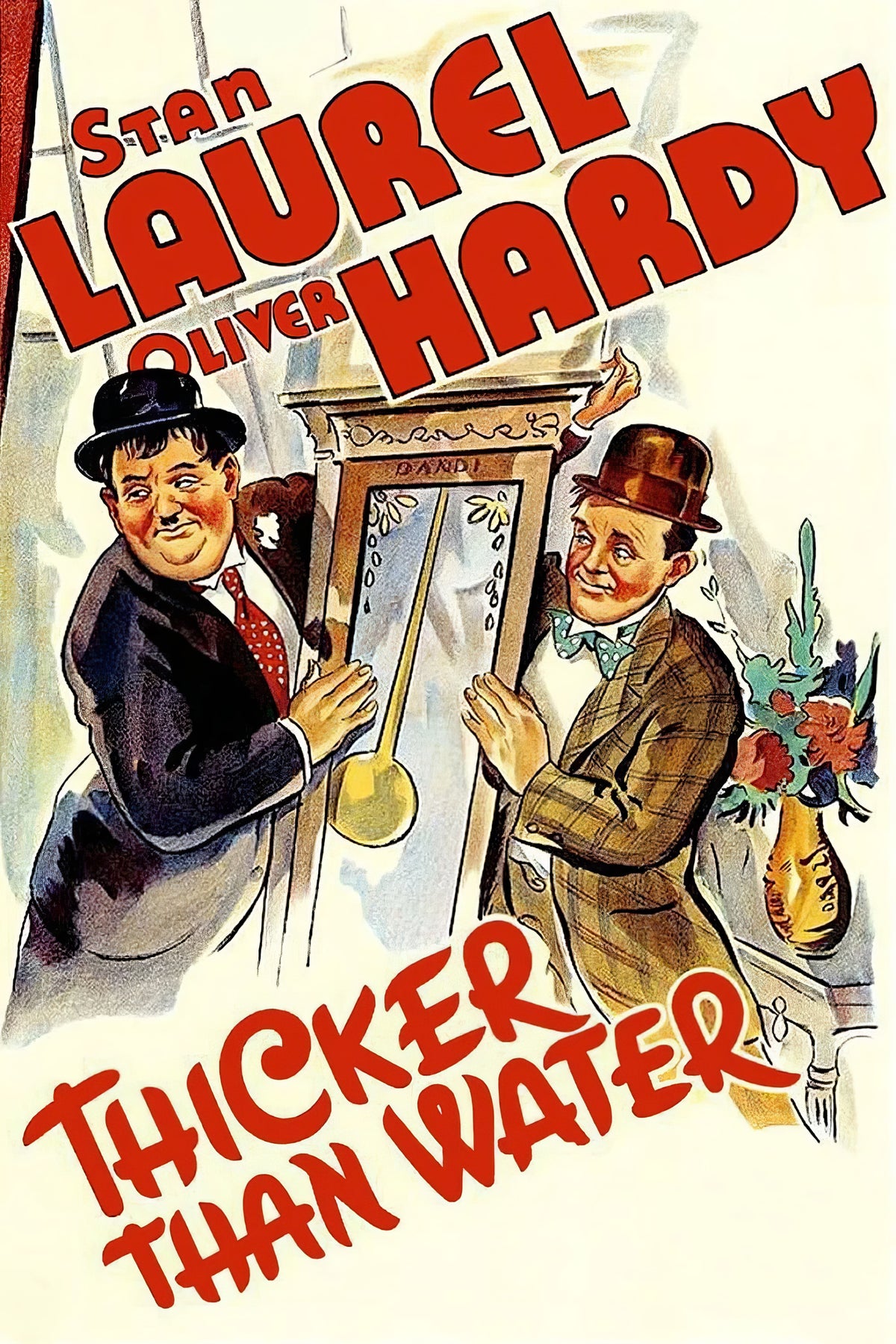 Thicker Than Water (1935) Film/Movie Premium Waterproof & Tear Resistant Posters