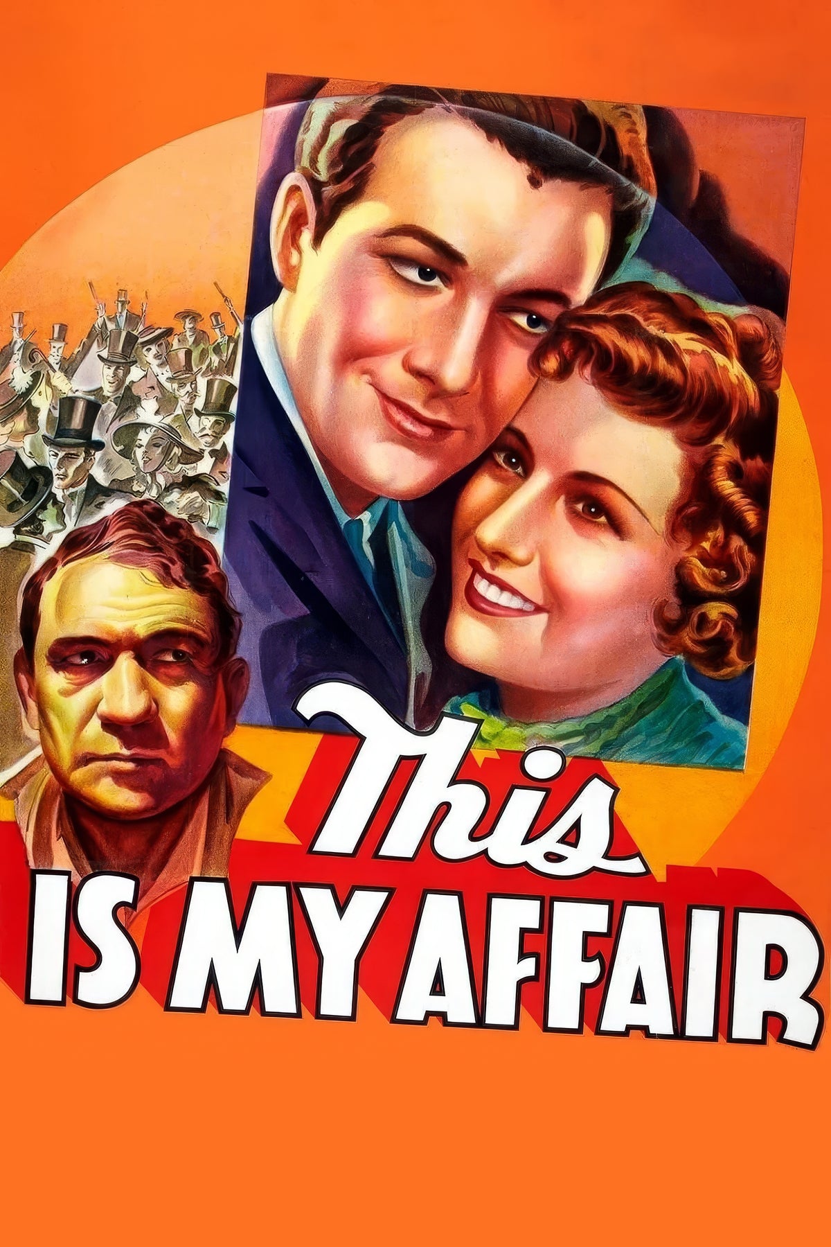 This Is My Affair (1937) Film/Movie Premium Waterproof & Tear Resistant Posters