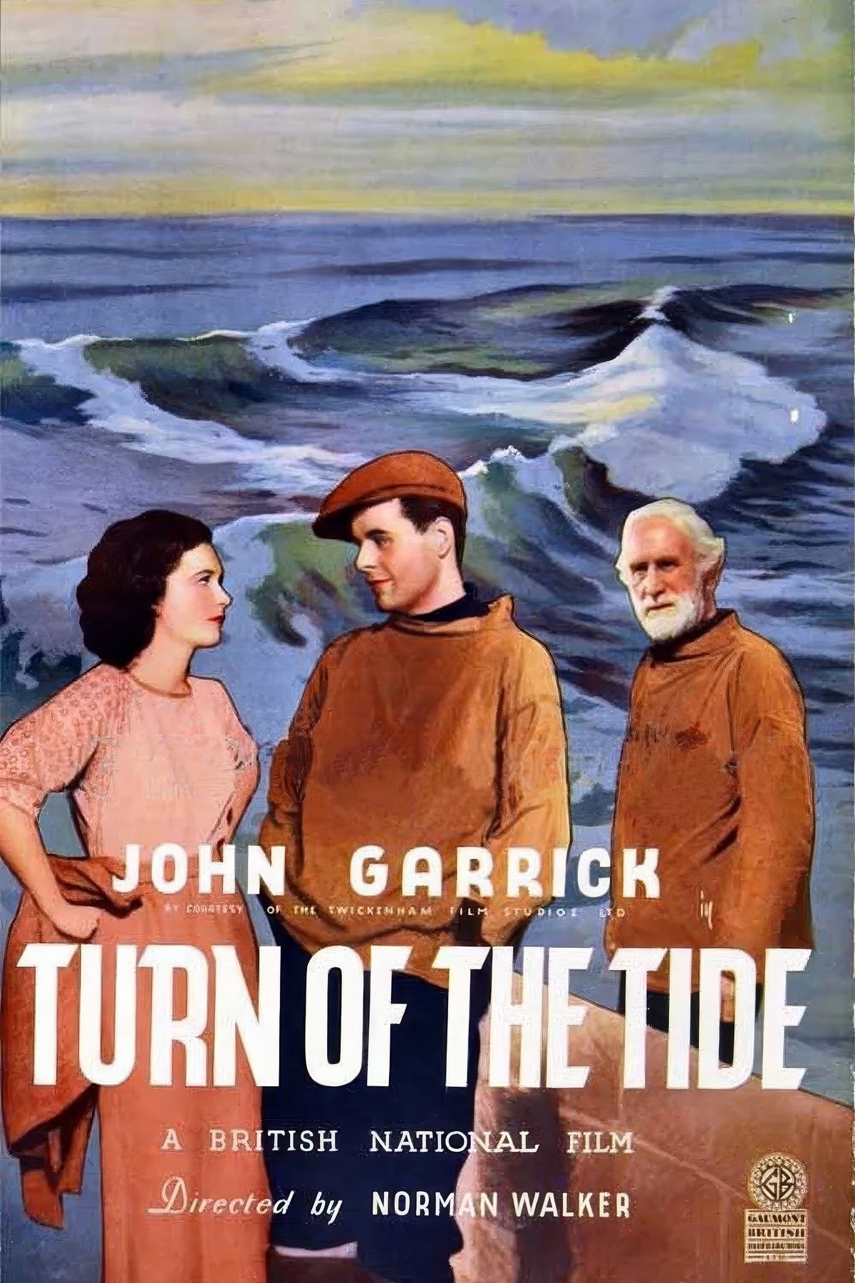 Turn of the Tide (1935) Film/Movie Premium Waterproof & Tear Resistant Posters