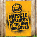 VB024 Muscle Soreness New Gym Advertising Busines Banner Indoor/Outdoor Waterproof PVC