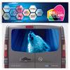 VIV006 Wolf Tailgate wrap for Vauxhall/Opel Vivaro