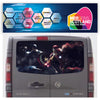 VIV009 Iron Man Tailgate wrap for Vauxhall/Opel Vivaro