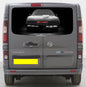 VIV013 Knight Rider Tailgate wrap for Vauxhall/Opel Vivaro