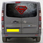 VIV014 Superman Tailgate wrap for Vauxhall/Opel Vivaro