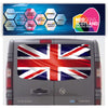 VIV017 United Kingdom Flag Tailgate wrap for Vauxhall/Opel Vivaro
