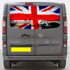 VIV020 London UK Tailgate wrap for Vauxhall/Opel Vivaro