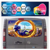 VIV024 Sonic Tailgate wrap for Vauxhall/Opel Vivaro