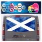 VIV026 Scotland Flag Tailgate wrap for Vauxhall/Opel Vivaro