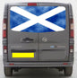 VIV026 Scotland Flag Tailgate wrap for Vauxhall/Opel Vivaro