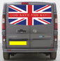 VIV027 United Kingdom Flag Tailgate wrap for Vauxhall/Opel Vivaro