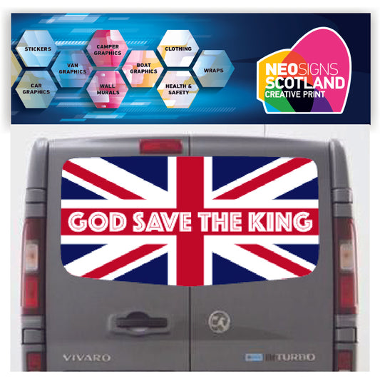 VIV028 Uk Flag Tailgate wrap for Vauxhall/Opel Vivaro