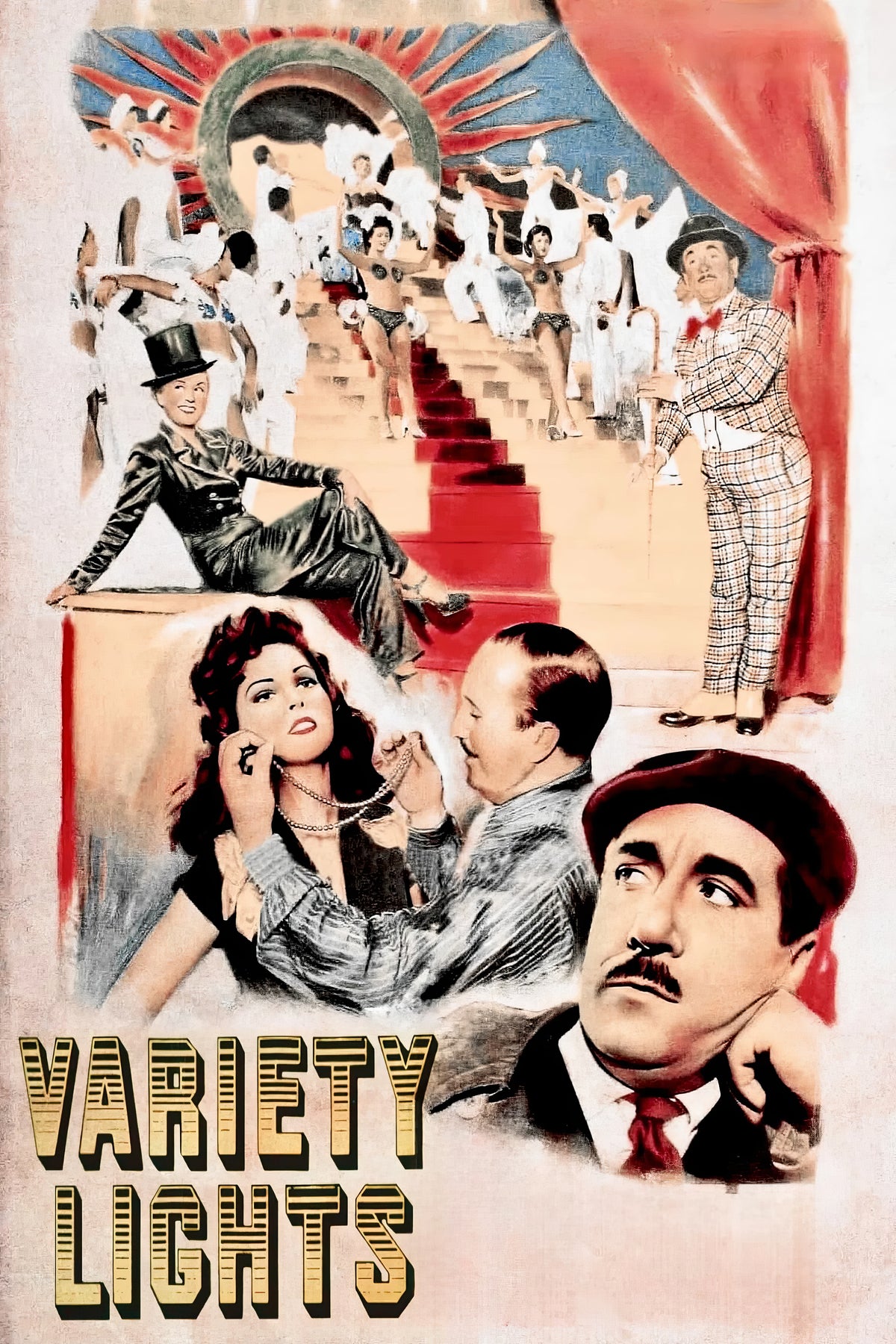 Variety Lights (1950) Film/Movie Premium Waterproof & Tear Resistant Posters