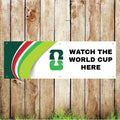 WC1BAN World Cup Pub Banner Indoor/Outdoor Waterproof PVC with Eyelets