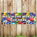 WC2BAN World Cup Pub Banner Indoor/Outdoor Waterproof PVC with Eyelets