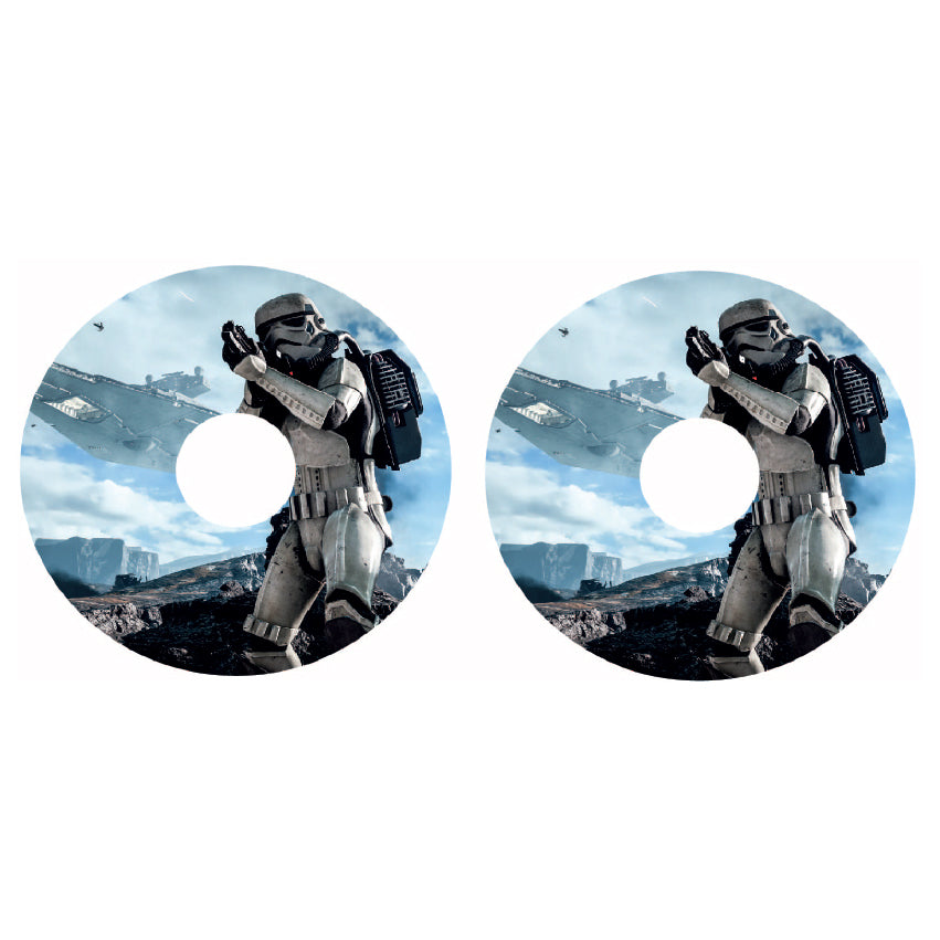 Wheelchair Spoke Guard Sticker Various Designs and Sizes Available