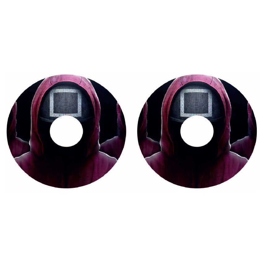 Wheelchair Spoke Guard Sticker Various Designs and Sizes Available